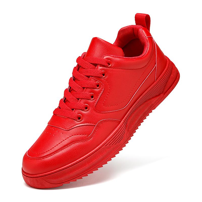 

Ботинки мужские осенне-зимние, новый стиль, повседневная обувь, теплые черные туфли для пары, большой размер и удобные кожаные туфли для мужчин 35