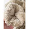 Winter Baby Girls Fleece Warm Coat Infant Padded Jacket Velvet Thick Toddler Bow Embroidery Cardigan
