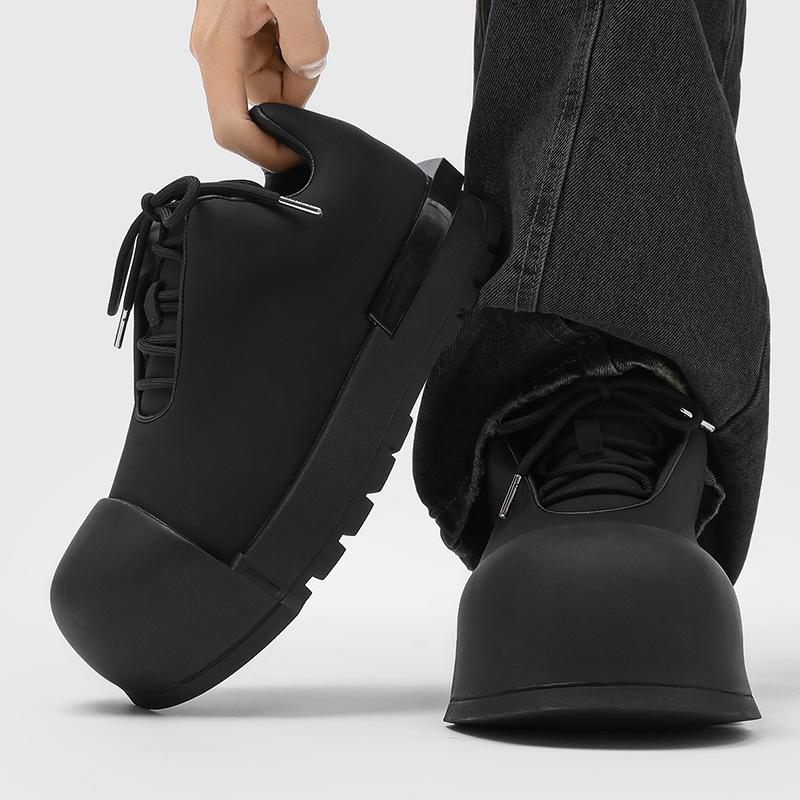 Darth Vader Couple High Street Bread Shoes Heightened Big Head Casual Tide Platform Versatile Men'S And Women'S Board Shoes Ugly Cute