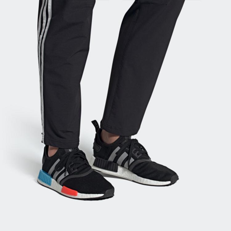Adidas NMD_R1 'Black Solar Red' FY5727