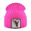 Hats For Knitted Fashion New Men Women Wolf Pattern Skullies Beanies Unisex Knitting Streetwear Hip Hop Bonnet Caps Kpop Gorras
