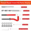 Thread Repair Kit (M5/M6/M8) | Helicoil Insert Set with Drill, Tap & Installation Tools for Damaged Bolt Threads