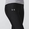 Under Armour Solid Logo Fitness Training Leggings Women Leggings Black 1320322-001