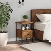 VidaXL Bedside Table Artisan Oak 34x36x50 Cm Engineered Wood, Bedside Table, Bedroom Furniture, Cabinet 857264