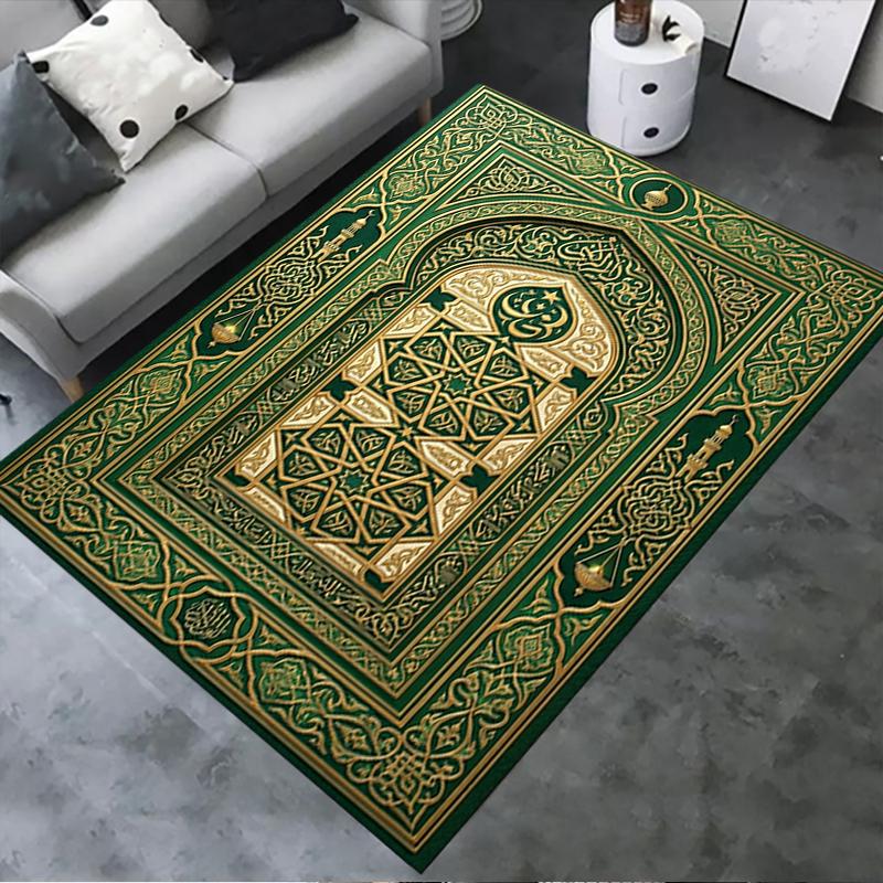 2025 New Muslim Carpet Rug for Living Room Bedroom Home Sofa Decoration,Kids play Non-slip Floor Mat128