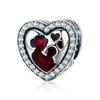 WOSTU Mother's Day Jewelry DIY Charms Rose Flower Fit Original Bracelet Neckalce Wholesale