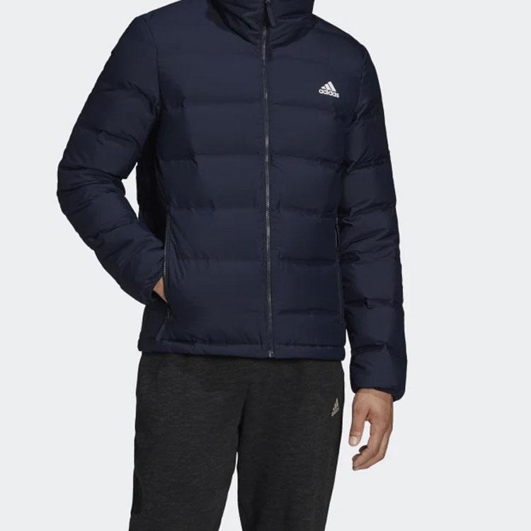 Adidas Helionic 3S Down Jacket Men Outerwear Dark-Blue DZ1445