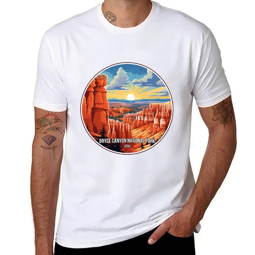 Bryce Canyon National Park Utah Tshirt Minimal Art Print Tshirt
