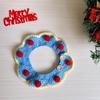 Knitted Christmas Snood & Scarf for Pets: Cat & Small Dog Collar Accessories, Crochet Photo Props