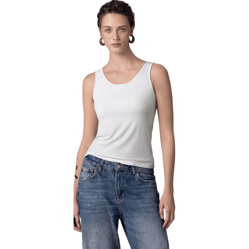 Aimer Women's Summer Built-in Bra Pad Vest Top
