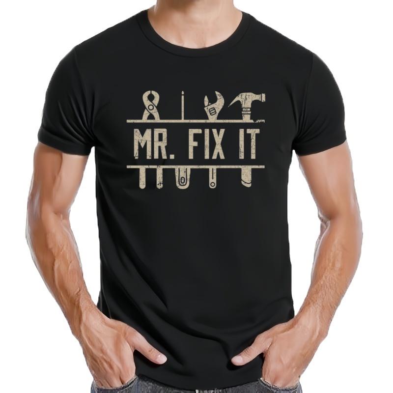 Sir. Sarcastic Humor Fix It Graphic T-shirts Gift for Men Novelty T-shirt Div