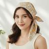 Sunshade Floral Patterned Headscarf Breathable Square Handkerchief  Clothing Accessories