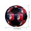 TAGLIA 5 Pallone da Calcio FC Viktoria Plzeň Colorato Per Tutte le Età Cucito a Macchina PVC Pronto per la Competizione Resistente Alta Rimbalzabilità