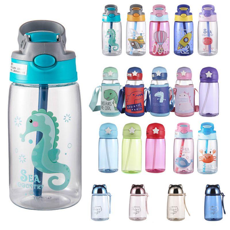 Adorable Multi Color Baby Feeding Cup With Straws Perfect For Kids With Leakproof Feature