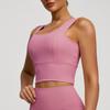 Reggiseno Sportivo con Spalline Larghe Schiena Bella Antiurto Anti-Caduta per Corsa Fitness Push Up