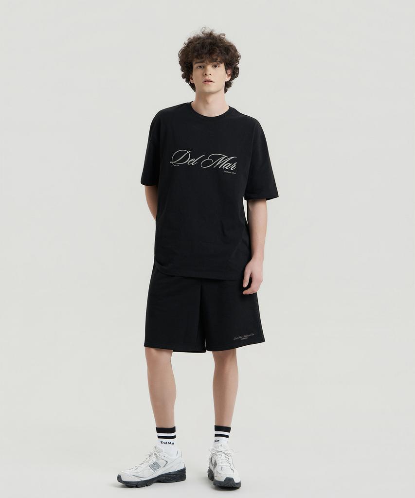 Delma Wellness Club Sweat Easy Shorts - Black