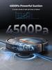 Evol 3 Robot Vacuum 4500Pa Suction Sweeping Robots Multifunctional Intelligent Sweeping Robot with Auto Carpet Boost