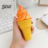 Interactive Stress Toys Telescopic Ice Cream Cone Fidget Toy Novelty Spiral Swords Sensory Creative Party Favors Relief Toy for Anxiety Portable