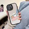 BuBu And DuDu Phone Case For IPhone 16 15 14 11 12 13 Pro Max Plus Back Leather Shell