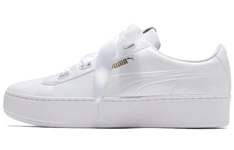 PUMA Vikky Platform Ribbon White Women s 366419-02 38