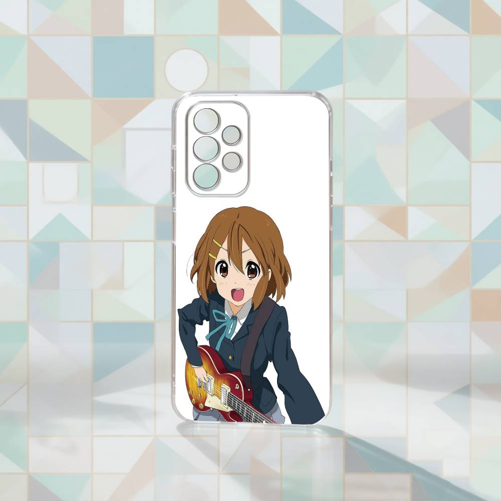 

K-ON_ Phone Case Transparent Silicone Soft For Samsung S25,S24,S21,S22,S23,S30,Ultra,S20,Plus,Fe Samsung S25Plus