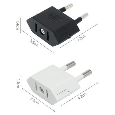 Travel Charger Wall AC Power Plug Adapter Converter US USA To EU Europe