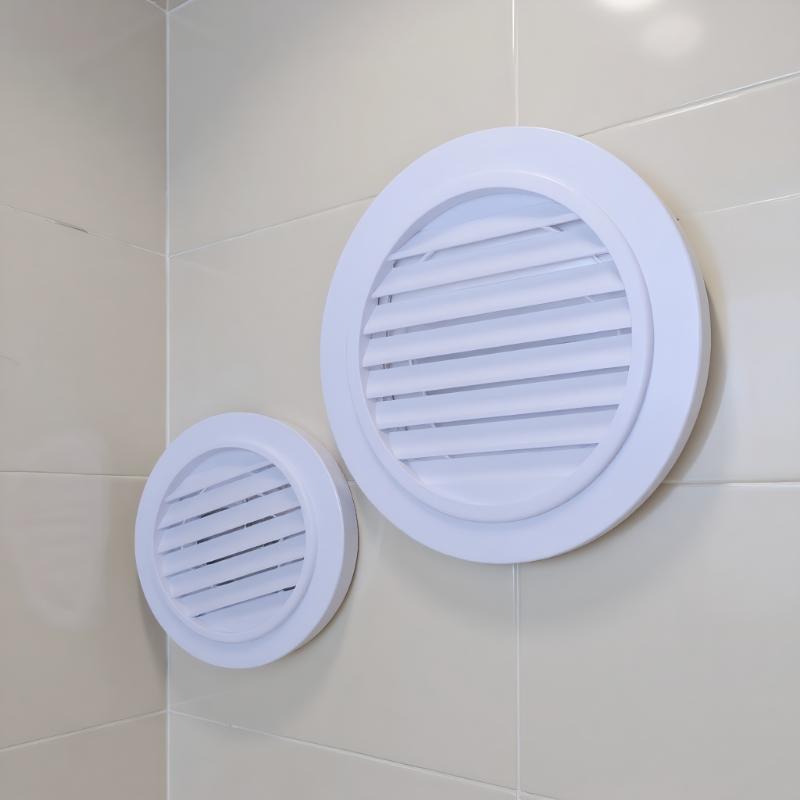 Kitchen Bathroom Air Ventilation Extract Valve Grill AC Hole Cover Dust Blocker Wall Ducting Decorative Lid