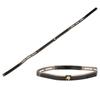 3PCS Stainless Steel Carp Fishing Bait Lure Needle Plastic Green Black Round Handle