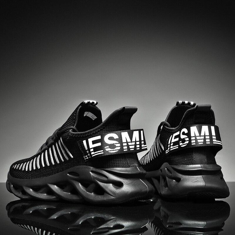 Klywoo Уличная хип-хоп Мужская повседневная обувь Спортивные легкие кроссовки Zapatillas — фото 5