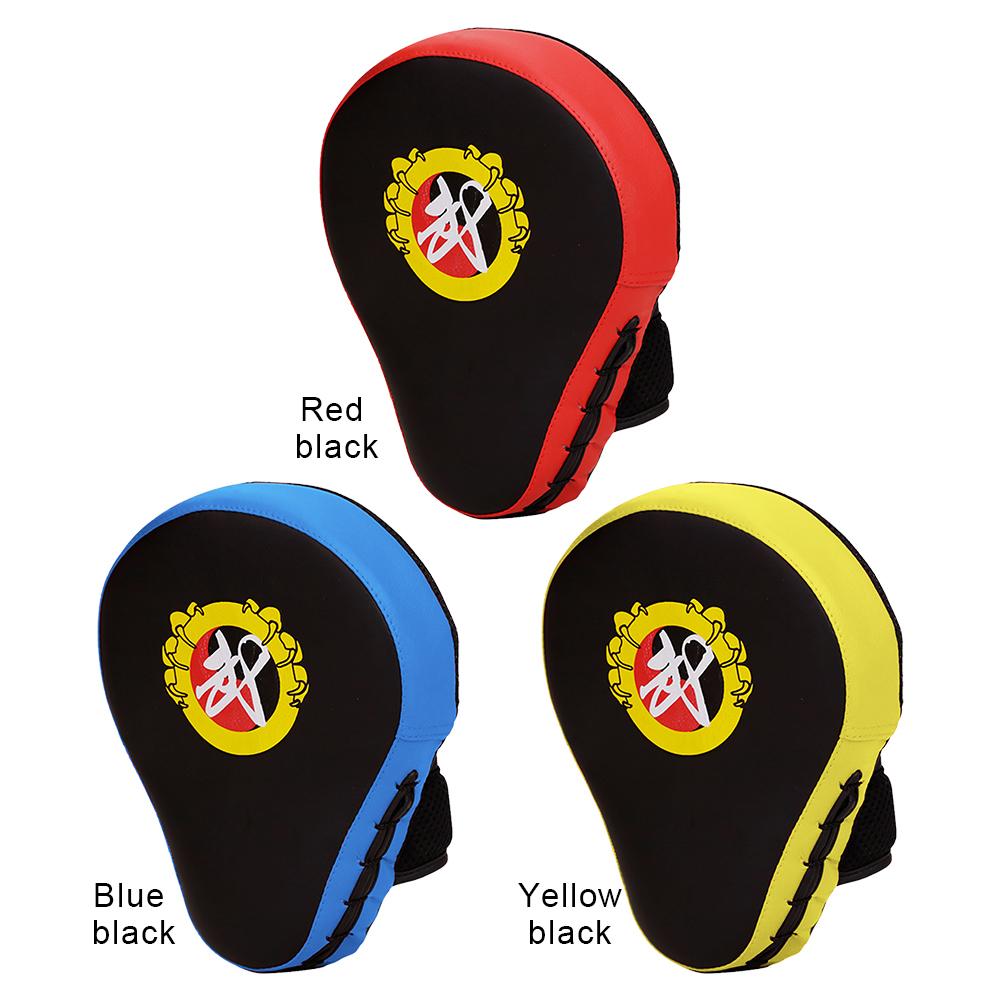 Curved Boxing Hand Target PU Leather Boxing Training Pad Wear Resistant Fight Hand Kicking Pad Sports Training Equipment