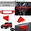 Interior Air Conditioner Switch Panel Cover AC Trims for 18+ Jeep Wrangler JL JT