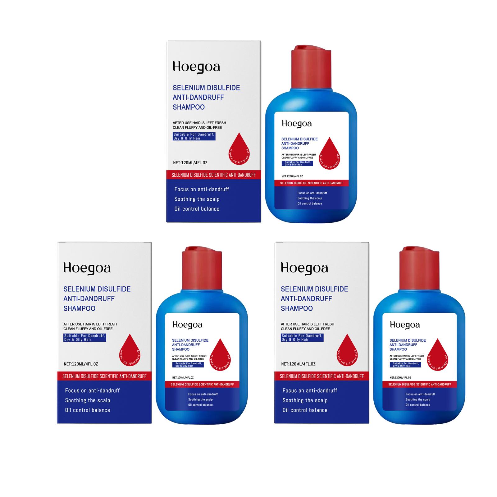 

Шампунь із сульфідом селену: Глибоке очищення 120mlx3