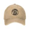 Super Bee Great Bee Baseball Caps Vintage Distressed Denim Headwear Unisex Outdoor Summer Caps Hat