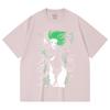 230 Gsm 100% Cotton One Punch Man V5 Tatsumaki Print Unisex Heavy Cotton T Shirt