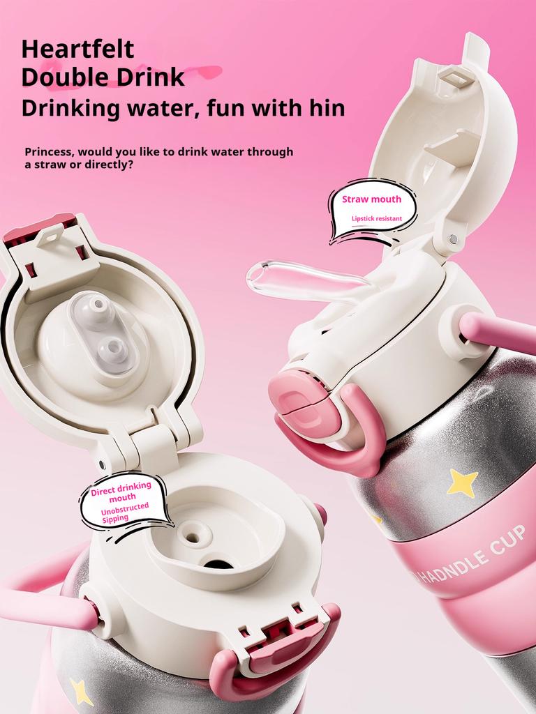 Gianxi Pregnant Women'S Warm Cup Large Capacity Straw Water Cup High Beauty New 2025 Maternity Special Cup For Girls