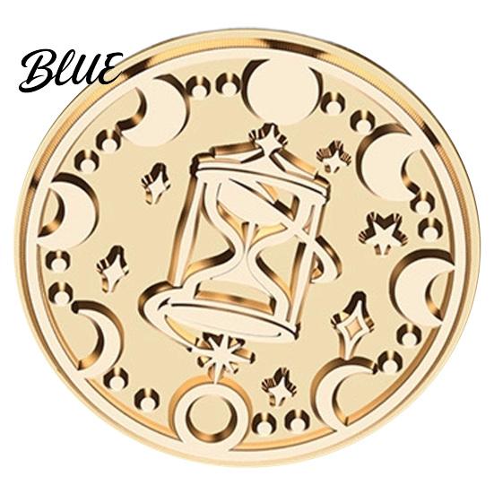 European Relief Seal Vintage Magic Themed Wax Stamp Head Solid Brass Exquisite Notebook Decoration Tool Engraved Sealing Head for Journal Envelope