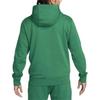 Nike Club Fleece Logo Print Drawstring Hoodie Men Hoodies Green FN2634-365