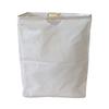 Foldable Fabric Dirty Clothes Basket Household Folding Portable Laundry Basket Bathroom Waterproof Storage Basket Wooden Handle
