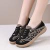Autumn 2026 Leopard Print Women's Breathable Mesh Shoes - Lightweight, Versatile, Soft Sole, Comfortable Casual Footwear