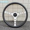 15inch JDM Classic PU Steering Wheel Universal Car Racing Sports Tuning Steering Wheel
