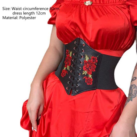 Stylish Corset Bustier Personality Short Lace Up