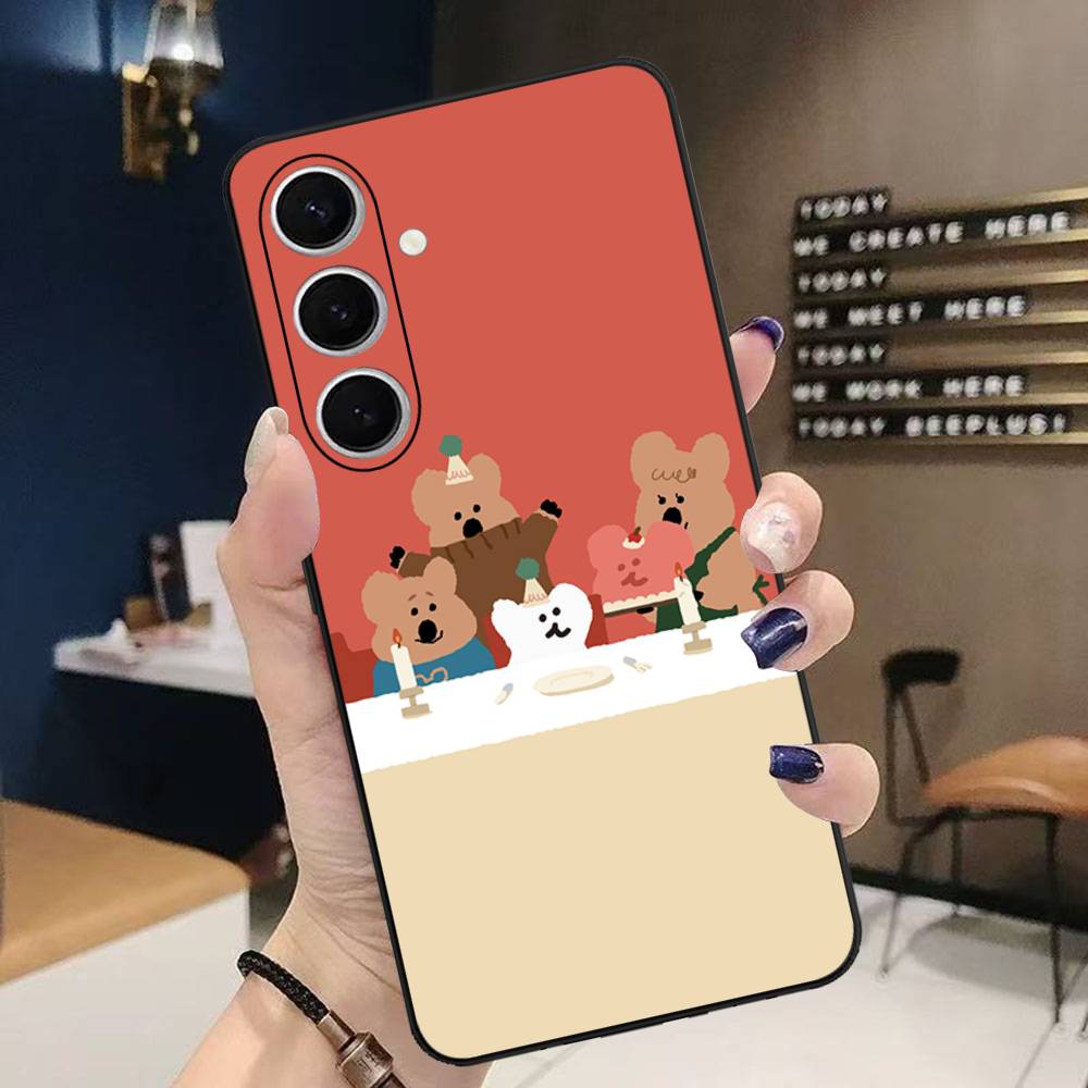 Beliebte Charakter Cut D-Dinotaeng Handyhülle Für Samsung S 24 Fe 25 Ultra Plus 20 Lite 21 30 22 23 24 22 Ultra 5G Fundas