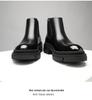 Men's Winter Cotton Martin Boots: British-Style, Mid-Cut Leather, Thick-Soled, Trendy Motorcycle Design