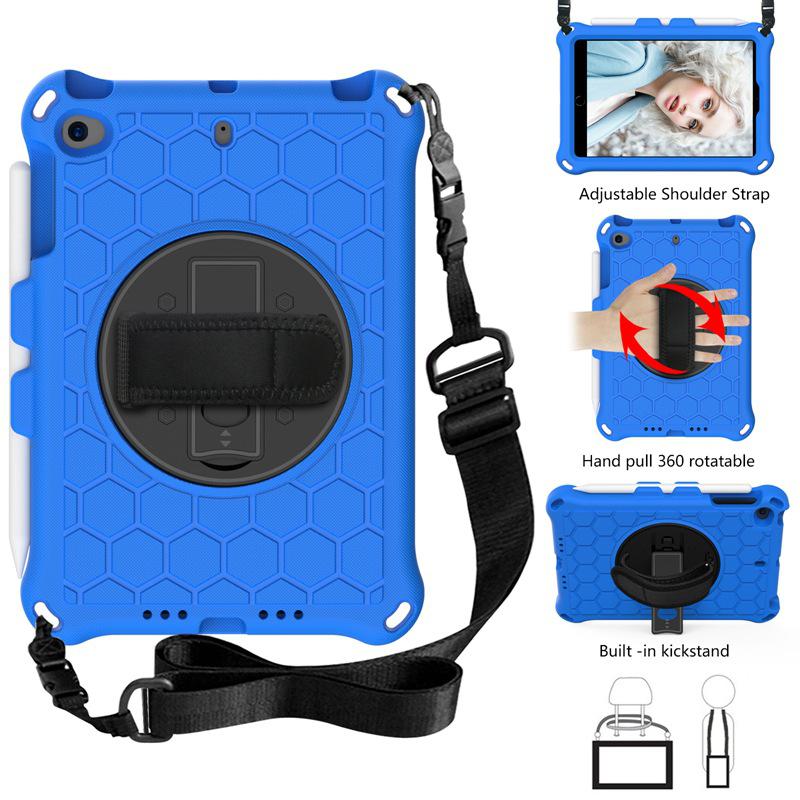 Schutzhülle mit EVA-Anti-Fall-Halterung für Apple iPad Mini 1/2/3/4/5 Tablet-Stiftschlitz