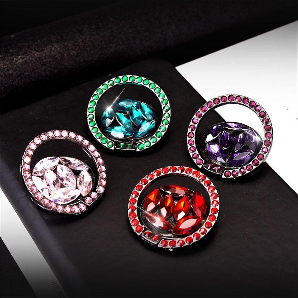 Cellphone Metal Bracket 360° Rotation Magnetic Luxury Phone Holder Car Mount Mobile Phone Stand