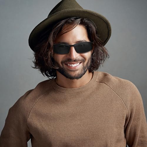 Rimerakea Sunglasses Men Fashion Polarized UV400 UV Protection Color-changing Suitable Fishing Driving.