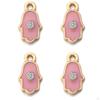 30 Alloy Charms Pendants Colourful Jewelry Making Necklace Earrings Bracelets Gold/ DIY Craft