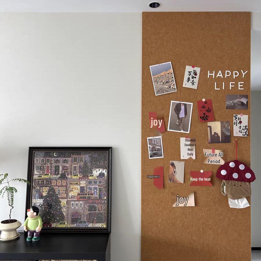 Self-Adhesive Felt Wall Stickers for Photo Display and Decoration