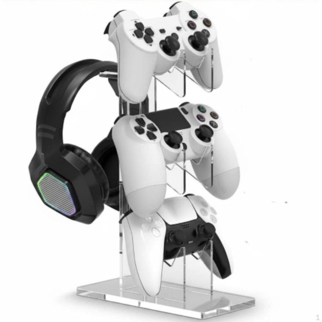 Acrylic Game Controller Display Stand DoublepurposeUse Holder Universal