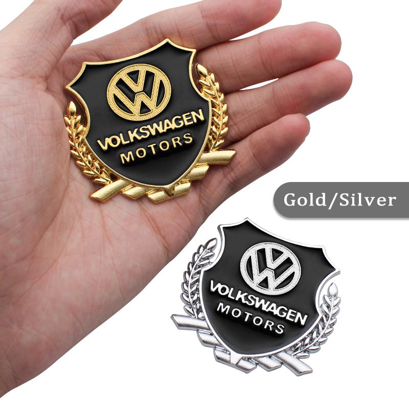 Badge Sticker Car 3D Metal Emblem Decal Exterior Styling Accessories For VW Volkswagen Scirocco Polo Golf GTD B7 Tiguan 2012 MK3 Ry3